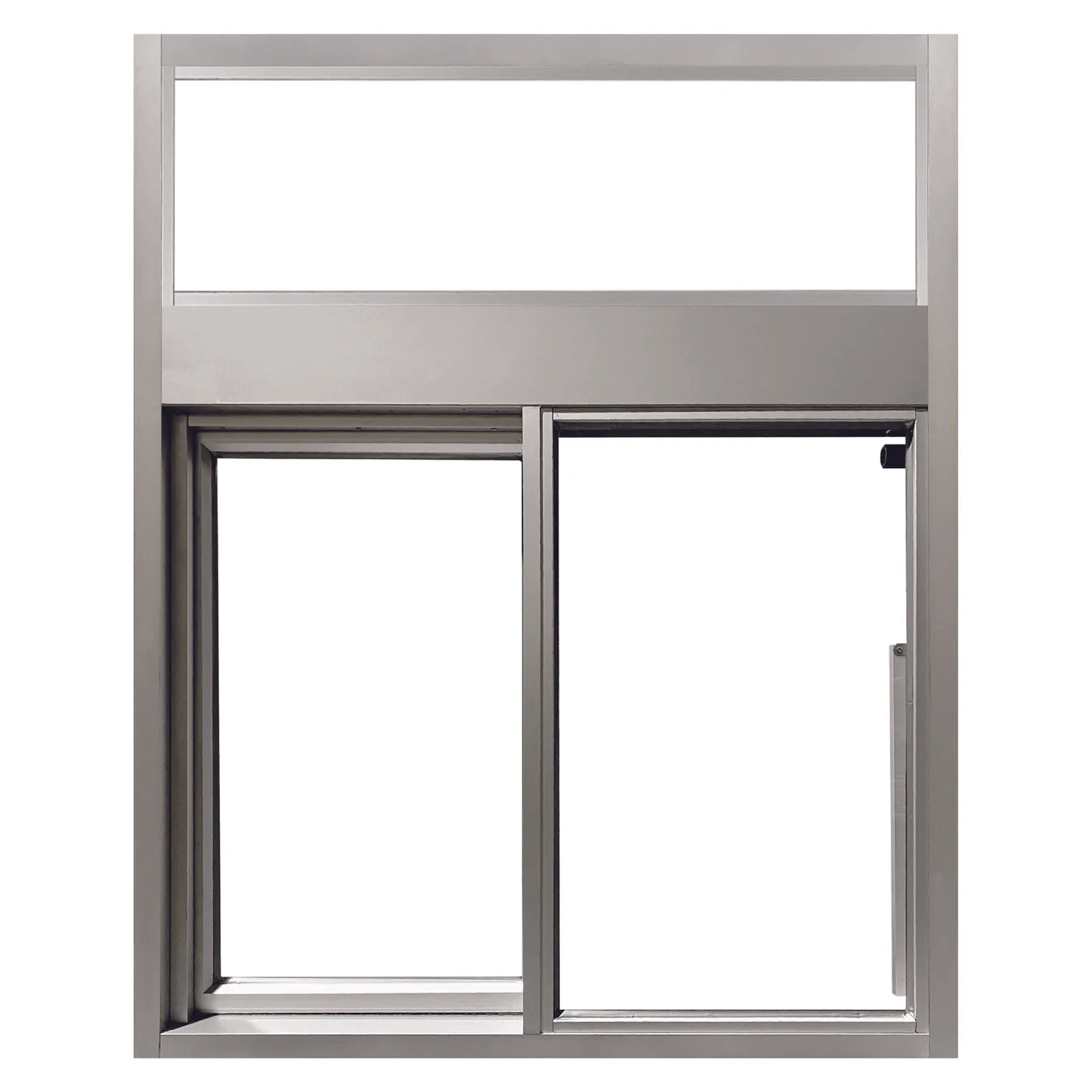 Ready Access 275 Self Closing Drive-Thru Slider Window with Transom | 47.5"H x 59.5"H